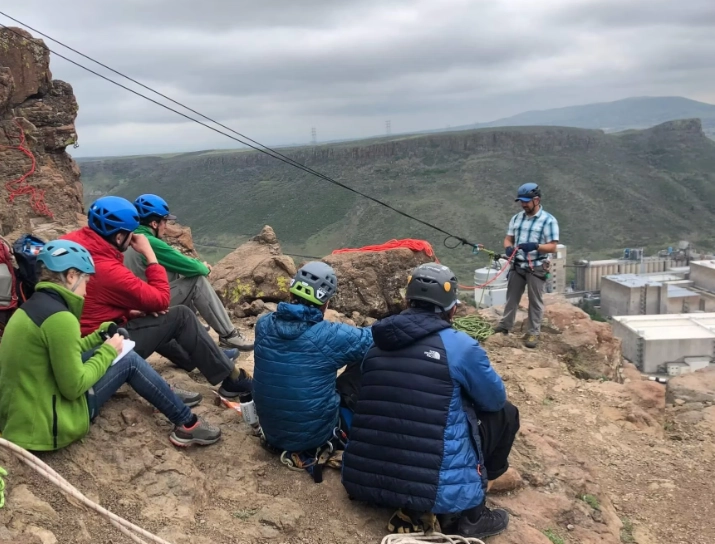 hiring a climbing guide hiring a climbing guide