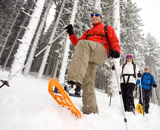best national parks for snowshoeing