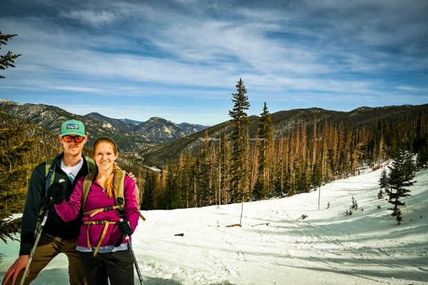 national parks snowshoeing