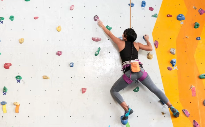 rock climbing training