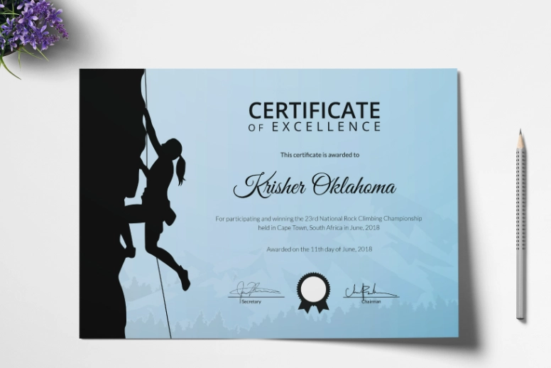 rock climbing instructor certification