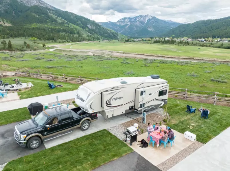 RV camping national parks