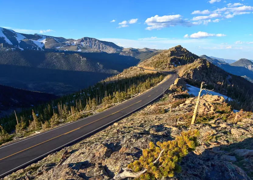 Rocky Mountain National Park scenic drive