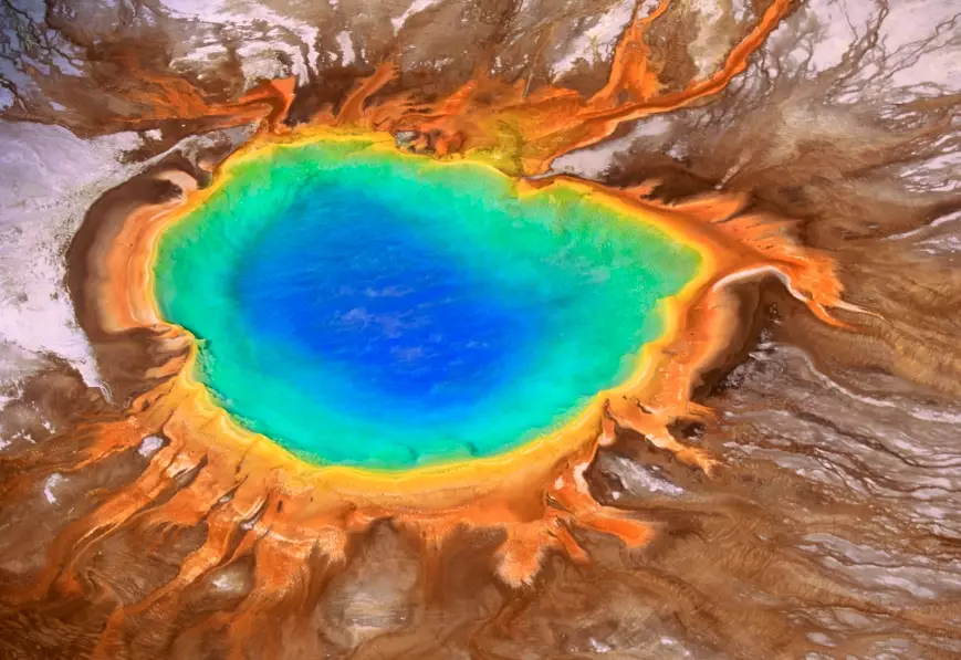 how to see Grand Prismatic Spring