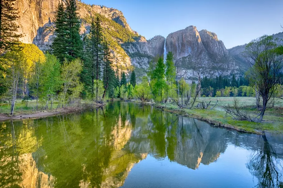 Yosemite waterfalls Yosemite waterfalls