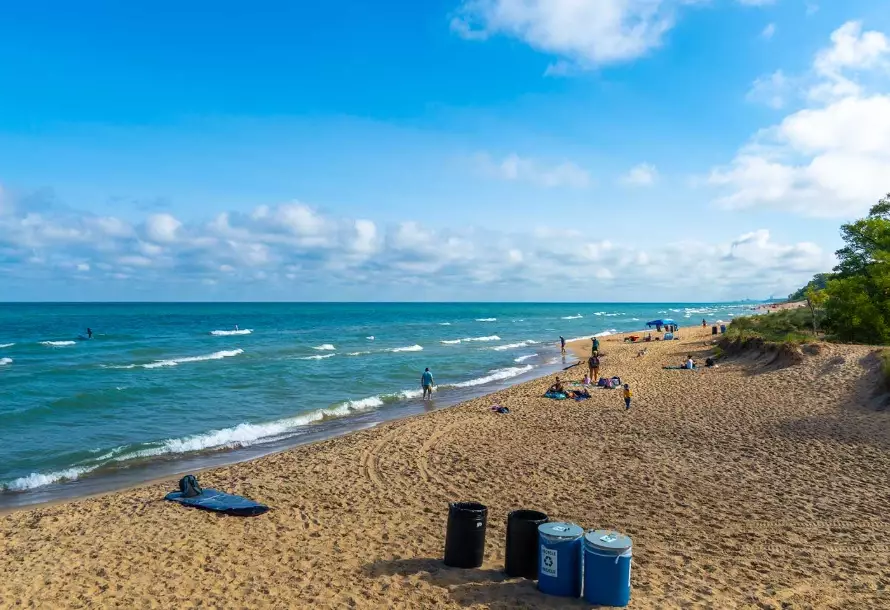 beach camping national parks