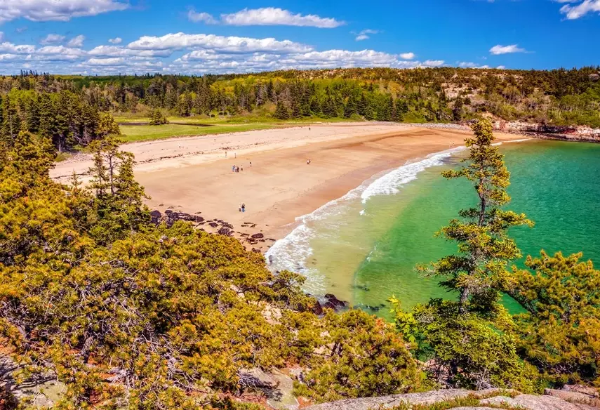 beach camping national parks