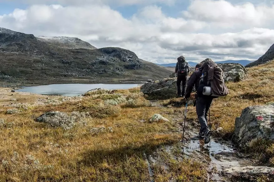 difference between trekking and hiking