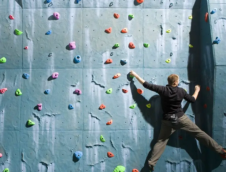 rock climbing wall rock climbing wall