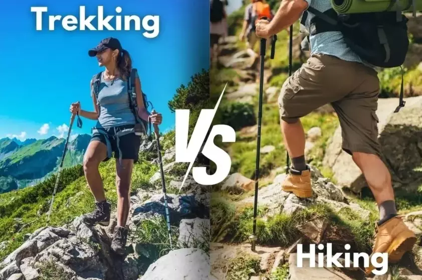 trekking vs hiking