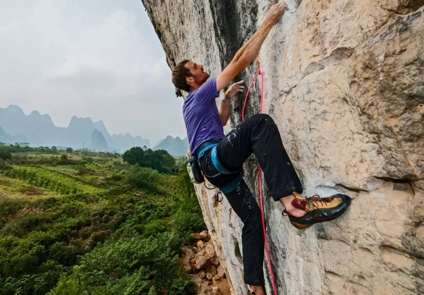 is rock climbing hard