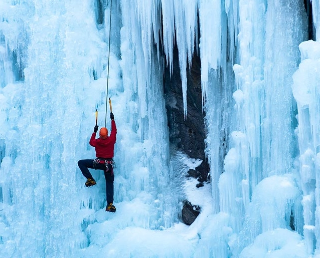 first rule of ice climbing