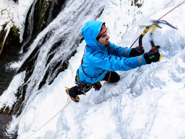 ice climbing ice climbing