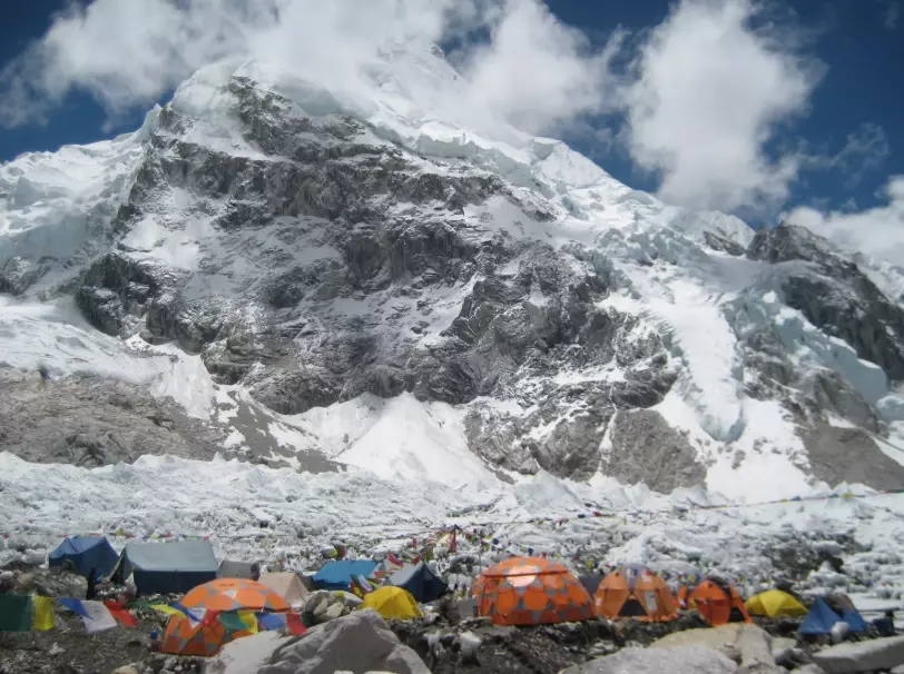 Everest Base Camp height Everest Base Camp height