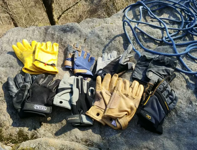 climbing equipment names
