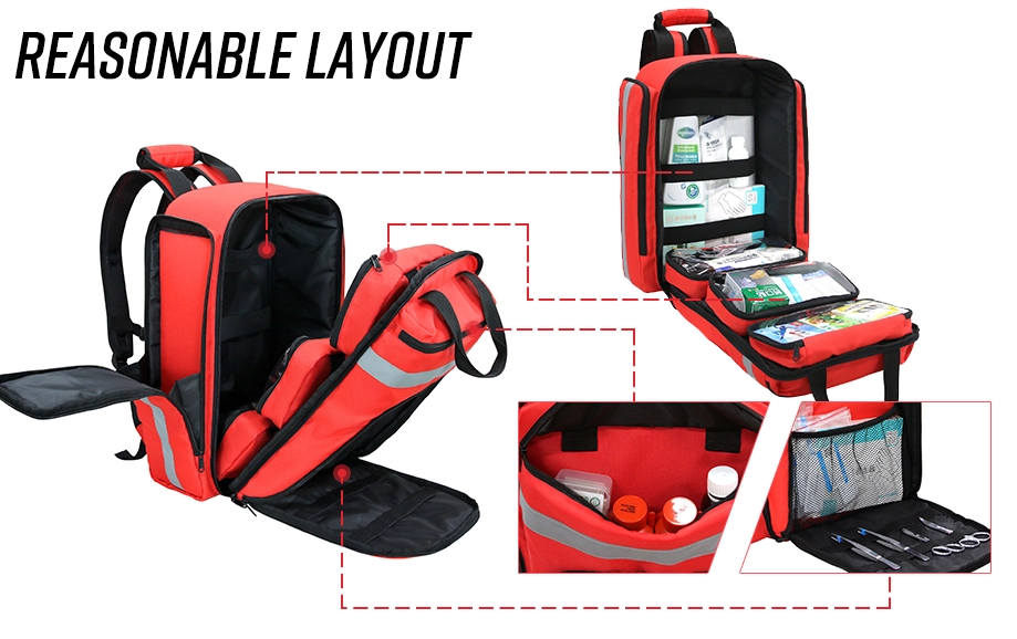 First Aid Kit Backpack