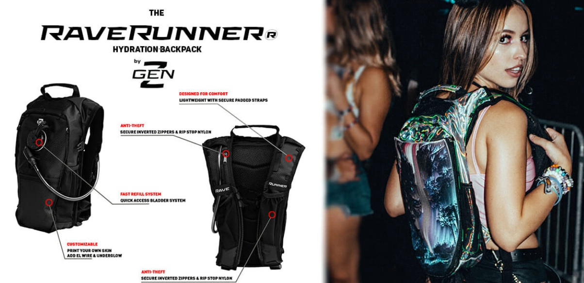how to choose hydration pack for festival