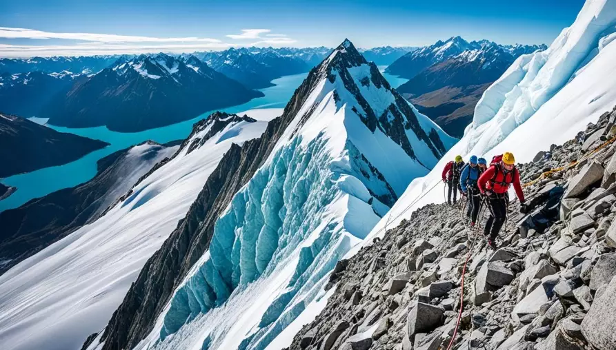 climbing route